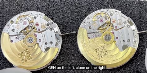 patek philippe super rep|[Video] 3k 324 super clone movement vs GEN .